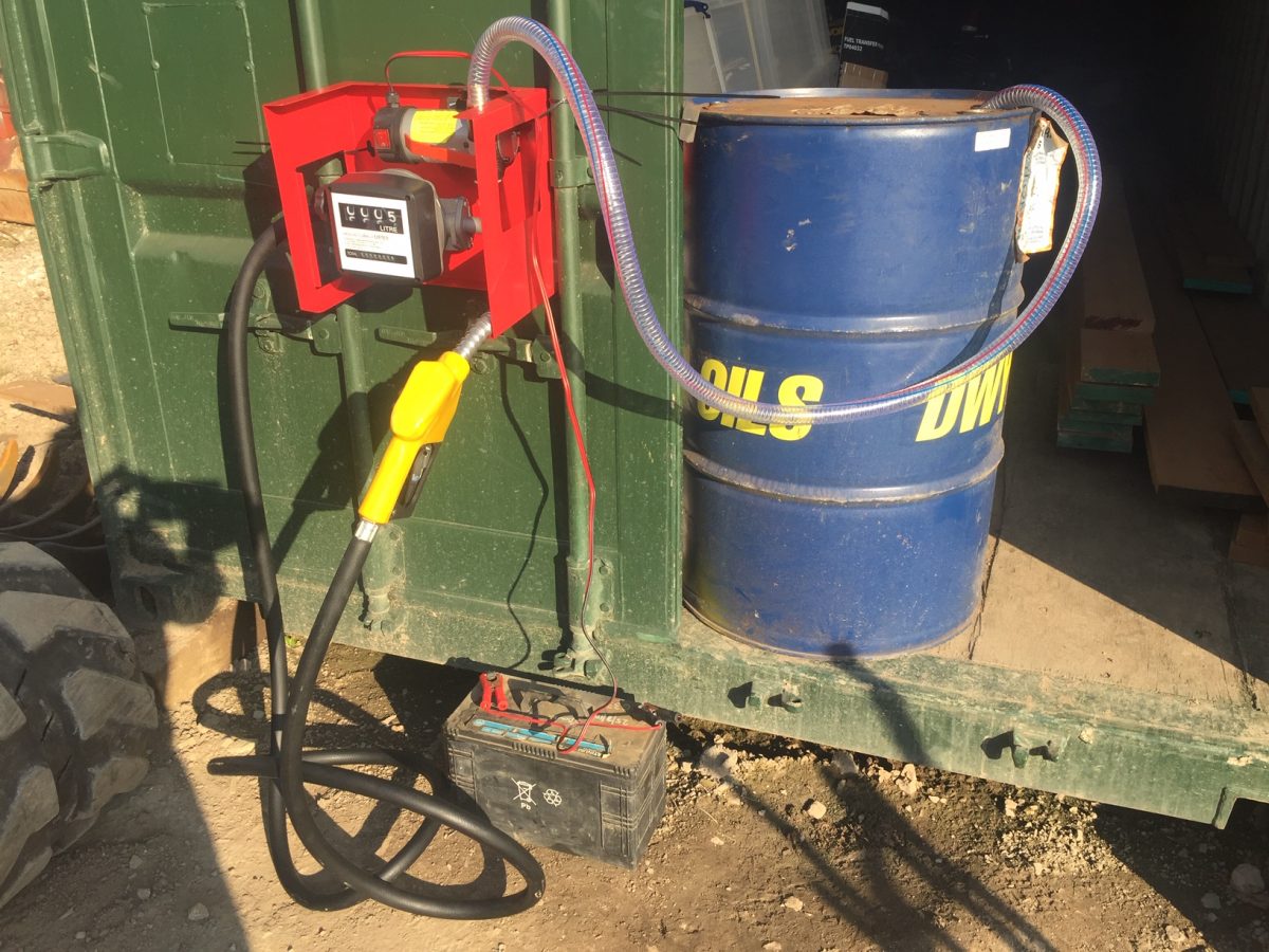 Fuel Transfer Pump 12 Volt Electric Oil Diesel Fuel Pumps UK Supply